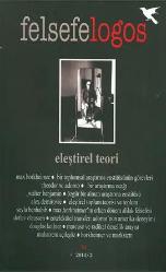 Felsefelogos Sayı: 53 Eleştirel Teori (Frankfurt Okulu)