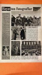 HAYAT DERGİSİ - 3 MAYIS 1957 KAPAK: BELINDA LEE - SERDAR MUHAMMET DAVUT HAN - ADNAN MENDERES - GÜLÇİN BAYBURT - AFİFE İSKENDER - MESUT CEMİL - CEVDET ÇAĞLA - MÜKERREM BERK - HATTAT MACİT - AZİZE HANIM FETHİYE DEPREMİ SONRASI SON GÖRÜNTÜLER - AFGANİSTAN BAŞVEKİLİ SERDAR MUHAMMET DAVUT HAN’IN TÜRKİYE ZİYARETİ - BELİNDA LEE KAPAK FOTOĞRAFI - ELVIS PRESLEY KARİKATÜRÜ (CACASSO) - İNGİLTERE MÜZESİ 80 MİL KİTAPLIK KÜTÜPHANE KUTLAMASI - İSVEÇ’TE RAVENT TARLASI VE ÜSTÜ KAPALI YETİŞTİRME TEKNİĞİ - DOĞU BERLİN’DE KOMÜNİST MANEVRA VE SOKAK MUHAREBESİ - GÜLÇİN BAYBURT’UN BALERİN OLMA HAYALİ - JAPON ZIRHLISI YAMATO’NUN KAMİKAZE SALDIRISI VE BATIŞI - IRAK’IN EN GÜZEL SESİ AFİFE İSKENDER VE TÜRK ŞARKILARI - BAĞDAT’TA TÜRK MEŞHURLAR KOLONİSİ: MESUT CEMİL, CEVDET ÇAĞLA, HATTAT MACİT, AZİZE HANIM, MÜKERREM BERK - BASRA VE KUVEYT GEÇİŞİ - HAYAT MECMUASI YAYIN VE ABONE BİLGİLERİ BELINDA LEE - SERDAR MUHAMMET DAVUT HAN - ADNAN MENDERES - GÜLÇİN BAYBURT - AFİFE İSKENDER - MESUT CEMİL - 30 SAYFA