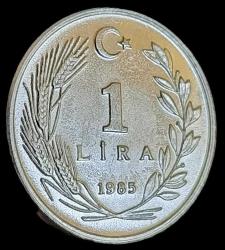 1985  1 Lira Çil Aliminyum 1.10g