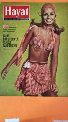 HAYAT DERGİSİ - 19 NİSAN 1973 KAPAK: CHARLOTTE MARCH HEDİYE: FAHRİ KORUTÜRK RENKLİ TABLOSU PORTRE: NAİM TALU – BAŞBAKANLIK GÖREVİ, AİLE YAŞAMI VE SANAT MERAKI MAKALE: STALİN’İN ÖLÜMÜNE DAİR ULUSLARARASI VE TÜRK BASININDAKİ YANKILAR GÜNDEM: TÜRKİYE’DE EKONOMİK POLİTİKALAR, FİYAT DENGESİ VE ORTA GELİRLİ VATANDAŞIN DURUMU KİŞİLER: NAİM TALU - GEVHER TALU - TÜLİN TALU - FÜSUN TALU - FAHRİ KORUTÜRK - STALİN - EDGAR FAURE - HARRY TRUMAN TEMALAR: TÜRKİYE’DE BAŞBAKANLIK DEĞİŞİMİ - AİLE VE SİYASET - SANAT VE OPERA İLGİSİ - STALİN’İN ÖLÜMÜ VE CENAZE TÖRENİ - SOVYETLERDE HALK TEPKİLERİ - TÜRK BASININDA STALİN YORUMLARI - TARAFSIZLIK ÜZERİNE GAZETECİLİK ELEŞTİRİSİ - HAYAT MECMUASI YAYIN KADROSU VE ABONE BİLGİLERİ - 1973 BAHAR SAYILARI - TİFDRUK BASKI TEKNİĞİ - HAFTALIK MECMUA GELENEĞİ - KÜLTÜREL BELLEKTE SİYASİ LİDER TEMSİLLERİ - GAZETE MANŞETLERİ VE ARŞİV YANSIMALARI - HAYAT SOHBET KÖŞESİ - TARAFSIZLIK SANATI VE MESLEKİ DURUŞ - TÜRKİYE’DE EKONOMİK SORUNLAR VE HÜKÜMET - POSTERLİ  - 46 SAYFA