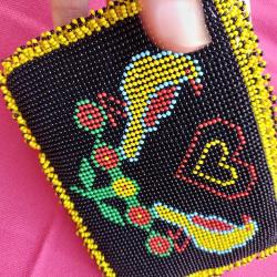 Cezaevi İşı Boncuk Çanta, Kuş Figürlü