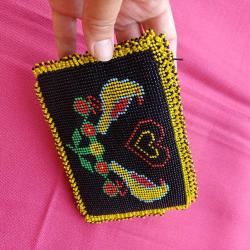 Cezaevi İşı Boncuk Çanta, Kuş Figürlü