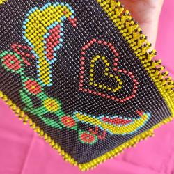 Cezaevi İşı Boncuk Çanta, Kuş Figürlü