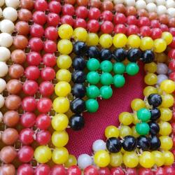 Boncuk Örme Antika  Çanta