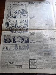 Cumhuriyet Gazetesi - 25 Aralık 1954 - Almanlarla İktisadi Anlaşma Cumhuriyet Başmakale - Fransız Meclisi Alman Silahlanmasını Reddetti - Celal Bayar Üçüncü Ordu Birlikleri Teftiş Etti Fotoğraf - Paris Antlaşmalarının İmzalandığı Gün Fransız Ve Alman Başbakanları Elele Fotoğraf - Atatürk'ün Kızkardeşi Makbule Atadan Hazine Aleyhine Dava Açtı - Bugün Noel- Zeki Müren Cahide Sonkudan 32.000 Lira Tazminat İstiyor - Başvekil Adnan Menderes Bugün İstanbul'da - Kiralar Hakkındaki Yeni Kanun Dün Çıktı - Türk İsrail Ticaret Münasebeti Gelişiyor - Yakacık Sanatoryumu Kapanıyor - Suriye'de Müslüman Kardeşlerin Faaliyeti - Haydarpaşa Limanının İnşaatı İlerliyor - Bizde Zamanın Kıymeti Yazan Burhan Felek - Fenerbahçe Bugün Beykozla Karşılaşıyor - Şeref Stadında Adalet Kasımpaşa Maçı - Demir Maske Filmi Çemberlitaş Sinemasında - Zoraki Diplomat Yazan Yakup Kadri Karaosmanoğlu Yazı Dizisi - Sahte Kahraman Lawrence Derleyen Samih Sami Yazı Dizisi - Tarihe Geçmiş Büyük Aşklar Tristan Ve İzolda
