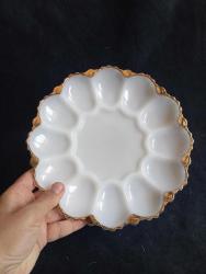 Anchor Hocking USA Yumurtalık Beyaz