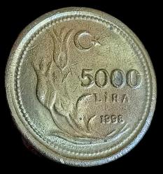 1998 5000 Lira  (kalın)