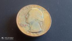 USA; ¼ DOLAR 1969
