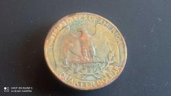 USA; ¼ DOLAR 1969