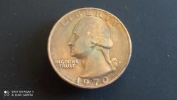USA; ¼ DOLAR 1970
