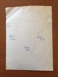 BEYAZ PERDENİN PRENSİ, YEŞİLÇAM'IN YILDIZ OYUNCUSU SALİH GÜNEY'İN ORİJİNAL BÜYÜK BOY 2'Lİ FOTOĞRAF SETİ - 24 x 18 cm EBADINDA - SALİH GÜNEY, ZEYNEP AKSU ve FERİDUN ÇÖLGEÇEN BİR FİLM SAHNESİNDE AYNI KAREDELER, 2 FARKLI FOTOĞRAF