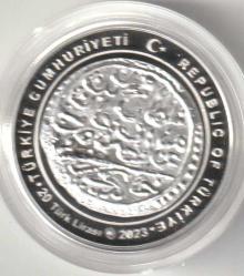 Darphane Osmanlı Padişahları Serisi No:13 Sultan 3.Mehmed Hatıra Parası Gümüş