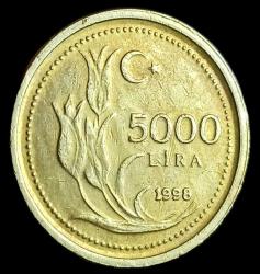 1998 5000 Lira (kalın)