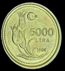 1996 5000 Lira (kalın)