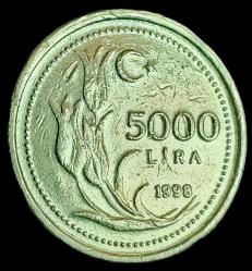 1998 5000 Lira (kalın)