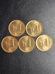 2009 YILI 1 KURUŞ 5 Lİ SET  ÇİL TCM 0208
