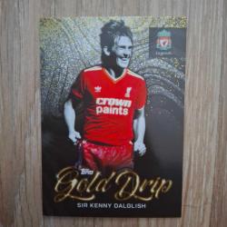 Topps Gold Drip Sir Kenny Dalglish Kart