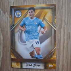 Topps Gold Drip Julian Alvarez