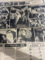 SAKLAMBAÇ TV GAZETESİ DOĞUM GÜNÜ GAZETESİ  - 12 NİSAN 1973 - Nermin Şendur-Şükran Ay-hey dost-hekimoğlu-Türkan Şoray-Cüneyt Arkın-son Tango adlı fotografımızın yıldızı İsmet Ay-Mylene Demongeot-Almanya’dan sevgilerle-Türkan Şoray-1973 Türkiye Sinema güzelini seçiyor-son tango-Hülya akar-okyay ok-güzin abla-Tarık ak-yıldız falı-bulmaca