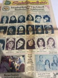SAKLAMBAÇ TV GAZETESİ DOĞUM GÜNÜ GAZETESİ  - 7 NİSAN 1982 - İstanbul bölgesi yüz güzeli finalistlerini açıklıyoruz-Dilek Özkut-Müge akbulut-nurgün Erol-Şenay Yavuz-tülay erçetin-pervito Şenol-deniz yılmazer-keriman Ünal-Nilgün can Sakarya-Meral Aral-nesrin Senol-Selva Shakira-Hülya gümüşay-yeşim Özer-Semra Özal-Ankara’nın Sarıyer köyü kadınları-Aybüke Sarp-Orhan Adil Sarp-İhsan Toçoğlu-ölüm melekleri foto romanı-Şakir Öner günhan- bahar Öztan-Şehnaz vıreskala-rober-günahımdır foto-Catherine Spaak-gençlik rüzgârı-Serdar tüfekçi-gülgün-Çetin Cengiz-Nuveyre Gültekin-dünden bugüne Türk mutfağı-çocukların dünyası-Seçme sinemalar ve filmler sayfası-