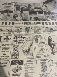 SAKLAMBAÇ TV GAZETESİ DOĞUM GÜNÜ GAZETESİ  - 6 HAZİRAN 1978 - emel Büyükburç-Erol Büyükburç-bütün kışı çalışarak geçiren esengül şimdi bikini mayosunu giyip bol bol güneşleerek yorgunluk gideriyor-bu ne biçim damat-Bülent Ersoy-Gülşen Bubikoğlu-Bülent Ersoy damat elbisesini giymeden tam 1 saat makyaj yaptı-utanç foto roman-Nilgün Atılgan-Cemal Gençer-Serpil Gül-bulmaca-her kadına her eve gerekli olan faydalı bilgiler- çocuk 45 günlük -Şengül kırat-Mehmet Taner’i-ihanetin böylesi-İrfan Tözüm-güzin Sayar-Pembe fil-nüveyre gültekin-aşk yuvası-walter fledler-kadın çamaşırları bulaşıktan sonra-Zeynep çocuğunuzun mağazası-sünnet kıyafetleri Ünallarda-YETERİKADAR kıskanç mısınız-nükhet duru üvey babasını kaybetti-Charles Bronson-nişanlılar evliliğiniz başarılı olacak mı