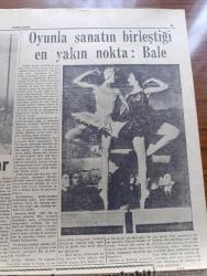 Cumhuriyet Pazar Gazetesi - 24 Şubat 1952 - Kaybettiğimiz Kıymetler Ölüm Yıldönümünde Muhlis Sabahattin Yazan Mekki Said Esen - Renkli Karikatür - Vücudumuz Ayda Bir Değişiyor - Haftanın Şakaları Yazan Burhan Felek - Boş Vaktinizi Geçirmek İçin Eğlence Köşesi - Sherlock Holmes'in Meselelerinden - Hikaye Parlak Fikir Yazan Stanley Rook - Şiirle Anadolu Yazan Cenap Ozankan - Çapamarka Salep - Kağıt Olan Ormanlar - Oyunla Sanatın Birleştiği En Yakın Nokta Bale - Zabıta Tarihinde Casusluk Vakaları Yazan Feyyaz Toker - Tütün Tiryakilerine Beş Mühim Tavsiye - Bette Davis Diyor Kendimi Seyretmeye Tahammül Edemiyorum Fotoğrafı - Gene Autry Arkadaşımız Haluk Durukala Hediye Ettiği Resmi - Mesiha Yelda İle Muzaffer Tema Günahını Ödeyen Adam Filminde Fotoğraf - İster İnan İster İnanma Çizen Ripley - Cahide Sonku