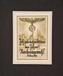 Adolf Hitler Nazi Temalı Pul MNH