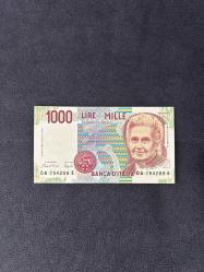 DA seri İtalya 1000 Lire Mılle