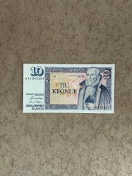 1961 İzlanda 10 Kronur