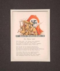 Adolf Hitler Nazi Temalı Pul MNH