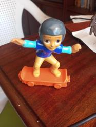 mattel 2019 & kaykaylı çocuk figür oyuncak