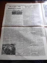 Bayram Gazetesi - 27 Ekim 1947 - Hürriyet Nasıl Kök Tutar Yazan Ahmet Emin Yalman - Türk Topraklarından Fedakarlık Yapılmaz - General Eisenhower'in Beyanatı - Celal Bayar İneboluda - Türkiye'nin Uzak Doğu'da En Candan Dostu Pakistan - Sporcularımızın İran'da Zaferi - Güreşçilerimiz Bütün Rakiplerini Tuşla Yendi - Futbol Takımımız 10 1 Takip Geldi - Şeref Stadında Galatasaray Beşiktaş Maçında İki Heyecanlı An Fotoğraf - Koleraya Karşı Mücadele Devam Ediyor - 5 Dakika 5 Saniyede 5 Arap Memleketinin 5 Payitahtı - 1948 Ebüzziya Duvar Takvimi - Emirin Kızı Leyla Bugün Bayram Şerefine Elhamra Sinemasında - Boğazın İncisi Canlı Balık - Mısırın En Sevilen Aktristi Raika İbrahim Fotoğraf - Tarzan Geliyor Fotoğraf - Joan Fontaine Fotoğrafı - Dorothy Lamour Fotoğraf - Rita Corday Paul Croset Oldu Fotoğraf - Türkiye İmar Bankası - General Electric Ampul - Philips Ampul