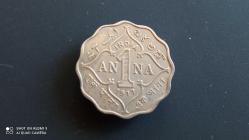 1 ANNA 1917 İNGİLTERE - HİNDİSTAN KRAL V. GEORGE