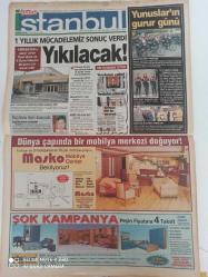SABAH İSTANBUL GAZETESİ SABAH İSTANBUL DOĞUM GÜNÜ GAZETESİ -12 Haziran 1999-başkan Murat aydın-Engin akbaş-ercan demirtaş-milli eğitim müdürlüğü-erdal bilallar-özel Üsküdar Amerikan lisesi - tem-Şenol baştakar-Ramazan yazgan-seyrantepe-mehmet sadık çelik-düsan mobilya dekorasyon-boyut-mimar sinan-gaziosmanpaşa-kağıthane-silivri-küçükköy-maltepe-şişli-istanbul-sarıyer-bostancı-bağcılar-kadıköy -kartal-zeytinburnu-esenler-tuzla-fatih-prestij oturma grupları-carrefour-sarı sayfalar-emeksan-abdurrahman akarsu-masko mobilya center-engin akbaş-yerebatan sarnıcı-sistem modüler mobilya-