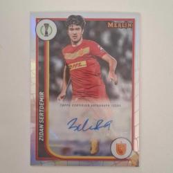 Zidan Sertdemir Topps Merlin İmzalı Kart