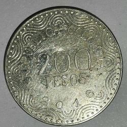 KOLOMBİYA 2016   200 PESOS