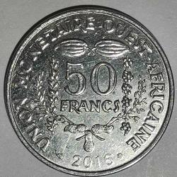 BATI AFRİKA  2015   50 FRANK
