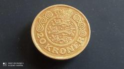 20 KRON 1990 - DANİMARKA