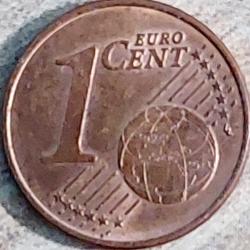 ALMANYA 1 Eurocent, 2021 ÇÇT  