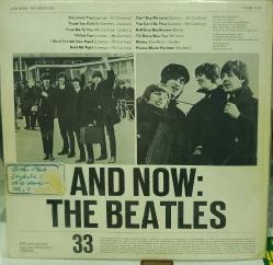 THE BEATLES And Now The Beatles 1966 VINYL LP Import Germany