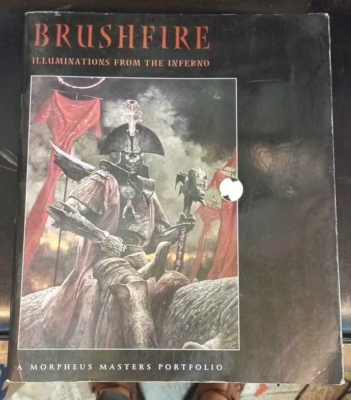 brushfire illuminations from the inferno - Wayne barlowe, Wayne