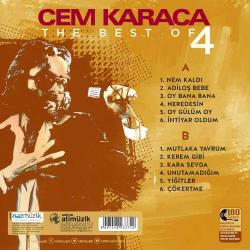 Cem Karaca  The Best Of 4  - 1 adet  Plak LP   SIFIR JELATİNLİ AMBALAJINDADIR