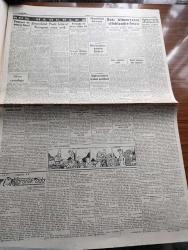 Cumhuriyet Gazetesi - 24 Ekim 1950 - Muallim davası Cumhuriyet Başmakale - Demokrat Parti istişari Kongresi sona erdi - Kore'deki Savaş birliğimiz şimdilik cenupta kalıyor - Türk askeri heyeti azaları cephede fotoğraf - Birleşmiş Milletler'in 5.  yıldönümü - Yüksek Öğretmen Okulu dün törenle açıldı - sayın neticeleri iki üç güne kadar ilan edilecek - Atina'da  açılan Türk ressamları sergisi fotoğraf - yeni Sovyet başkonsolosluğu Petrov Vali Fahrettin Kerim Gökay'ı ziyaret etti - karanlık oda yazan Peride Celal yazı dizisi - Batı Almanya'nın silahlandırılması - zümrelerin galebesi yazan Burhan Felek - hep o masal yazan Kemal Ragıp enson yazı dizisi - Türkiye yüzme birincilikleri yazan Suat Erler  - Türkiye yüzme şampiyonlarından Haldun İşmen Ve Süha Erler Fotoğraf -şehzadebaşı'nda yeni modern Turan sineması - Kahraman Yahudi Yıldız ve İnci sinemalarında - Türk Mısır milli maçını radyo verecek - 1950 1951 Yunus Nadi Mükafatı Milli Mücadeleye Ait Bir Hatıra Rahime Onbaşı