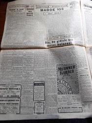 Cumhuriyet Gazetesi - 28 Ekim 1950 - siyasi hayatiyet Cumhuriyet başmakale - memleketimizin nüfusu 20,902,628 'e Yükseldi - Kore'deki birliğimiz savaşlara giriyor - birliğimiz Kore'de Pusan limanına ayak basarken fotoğraf - Kore'deki birliğimizi karşılayanlardan Kore komisyonu delegemiz Dr Kamil İdil Fotoğraf - Türk Amerikan dostluğu - Şehir Meclisi ilk çalışma devresini Dün İkmal etti - bugün karşılaşacak olan Türk Mısır milli takımları Atina'da yaptıkları maçtan evvel fotoğraf - İstanbul'da Cumhuriyet bayramı hazırlıkları fotoğraf - Muammer Karaca opereti maksim'de - tiyatromuzun ana davaları yazan Reşat Nuri Güntekin - Madde 103 yazan A. Adnan Adıvar - karanlık oda yazan Peride Celal yazı dizisi - Hindistan Tibet'in işgalini protesto etti - iki gencin ziyareti yazan Burhan Felek - hep o masal yazan Kemal Ragıp Enson yazı dizisi - polis prevantoryumu dün açıldı fotoğraf - milletlerarası basketbol karşılaşmaları - İstanbul Belediyesi Şehir Tiyatroları Dram Kısmında Don Juan