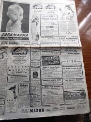 Cumhuriyet Gazetesi - 28 Ekim 1950 - siyasi hayatiyet Cumhuriyet başmakale - memleketimizin nüfusu 20,902,628 'e Yükseldi - Kore'deki birliğimiz savaşlara giriyor - birliğimiz Kore'de Pusan limanına ayak basarken fotoğraf - Kore'deki birliğimizi karşılayanlardan Kore komisyonu delegemiz Dr Kamil İdil Fotoğraf - Türk Amerikan dostluğu - Şehir Meclisi ilk çalışma devresini Dün İkmal etti - bugün karşılaşacak olan Türk Mısır milli takımları Atina'da yaptıkları maçtan evvel fotoğraf - İstanbul'da Cumhuriyet bayramı hazırlıkları fotoğraf - Muammer Karaca opereti maksim'de - tiyatromuzun ana davaları yazan Reşat Nuri Güntekin - Madde 103 yazan A. Adnan Adıvar - karanlık oda yazan Peride Celal yazı dizisi - Hindistan Tibet'in işgalini protesto etti - iki gencin ziyareti yazan Burhan Felek - hep o masal yazan Kemal Ragıp Enson yazı dizisi - polis prevantoryumu dün açıldı fotoğraf - milletlerarası basketbol karşılaşmaları - İstanbul Belediyesi Şehir Tiyatroları Dram Kısmında Don Juan