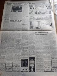 Cumhuriyet Gazetesi - 6 Eylül 1954 - tarihe karışan proje yazan Nadir Nadi Başmakale - Yunanistan Kıbrıs için Arap devletlerinden yardım istedi - NATO askeri tatbikatı - Cumhurbaşkanı Celal Bayar ve Mareşal Tito Dün belgrad'da yapılan Geçit resmini seyrederken fotoğraf - Kızıl Çin milliyetçilere karşı taarruza geçti - Fenerbahçe Beyoğlusporu 6 0 Yendi Fotoğraf - Beşiktaş Adaleti 4 0 Yendi - ankara-izmir bisiklet yarışları - Selçuk isimli Türk vapuruna beyrut'ta haciz kondu - Adsız Sultan yazan Kemal Ragıp yazı dizisi - Pazartesi konuşmaları yazan Bedri Rahmi Eyüboğlu - tütünün kanserle alakası yok - sade suya yazan Burhan Felek - Cibali Karakolu Yarın akşam Kadıköy Yoğurtçuda - Ford tahvillerini satıyor - Churchill'e göre üçüncü Dünya Harbi ilan edilmeden başlayabilir - Film Yıldızı Neriman Köksal Puro Tuvalet Sabunu Kullanıyor - Vefa Eyüp takımını 5 0 Yendi - çıplaklar cemiyetinde Neler Gördüm yazan Feyyaz Tokar yazı dizisi - Bayan İhsan Solok Cevdet kudret'i anlatıyor röportaj