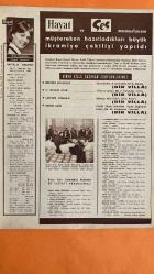 HAYAT DERGİSİ - 13 ARALIK 1962 KAPAK : HIKMET FERIDUN ES - SADUN ALTUNA - ÜMRAN NAZIF YİĞİTER - BEDRI GÜVEN - MEHMET ÇOKGÜLER - NEVZAT ACAR - LÂMİSER TÜZEMEN - SÜMER ZAİM - AHMET YAŞAR KÖLEOĞLU - ALI PANDIR - ÖMER BAYDOĞAN - SIDIKA ÇAKIROĞLU - YILDIZ KIRAL - SEVDA ALTINYAY - HAYRÜNNİSA ŞENOL - ZEHRA ERSARAÇ - ŞENİZ YILDIRIM - MİHRABAN BIYIKLIOĞLU - NURI GÖZALICI - HALIL BOZOK - OSMAN TAŞKIN - ALP KUTMANDU - ALI RIZA KORKUT - MUSTAFA AYDOĞAN - KADRI BULAN - ŞENOL SARIŞIN - İSMAİL HAKKI BAYRAKTAR - NURİYE KAYAS - SABIHA BAKKALCI - DENİZ SARIISIK - NEDIM ÖZDENER - RAIFE TAŞPINAR - SEVIN TOK - FAHRETTİN ZAIM - NERIMAN ERSOY - ÖZDEMİR GÜNERİ - HALUK BUDANUR - ÜBEYDULLAH AKLAN - HELGA SOMMERFELD - BARBARA STANWYCK - JOHN LUND - SUZANNE VANDEPUT - CORINNE - SÜREYYA - MARIE MARTINE - KAISERPRESS - DALMAS - HEIDELBERG - MÜNSTER - THALIDOMIDE - CONTERGAN - LIEGE - GAZETECİLER CEMİYETİ - GAZETECİLER SENDİKASI - YAPI VE KREDİ BANKASI - TİFDURUK MATBAACILIK - TÜRBEDAR SOKA  - 28 SAYFA