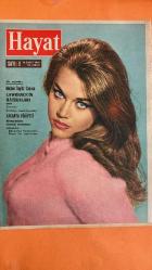 HAYAT DERGİSİ - 14 ŞUBAT 1963 KAPAK : JANE FONDA - LAWRENCE - ŞEVKET RADO - HİKMET FERİDUN ES - SADUN ALTUNA - YÜZBAŞI SUNAY - ÜSTEĞMEN TARTAR - BAŞÇAVUŞ ÇELİK - İBRAHİM PEYGAMBER - HACER - İSMAİL ALEYHİSSELÂM - NEMRUT - ŞEVKET RADO - MIDDLE EAST AIRLINES - TİCARET HANI - İSTANBUL BANKASI - ANAFARTALAR CADDESİ - CEBECİ MEZARLIĞI - EDİRNEKAPI ŞEHİTLİĞİ - HALİL-ÜR RAHMAN CAMİİ - AYN-ZELİHA HAVUZU - MEVLİD-İ HALİL CAMİİ - GELDANİLER - JUPITER - TÜRKİYE ANSİKLOPEDİSİ - SAKARYA VİLAYETİ - HAYAT MECMUASI - TİFDRUK MATBAACILIK - DIVANYOLU TÜRBEDAR SOKAK - ÇATALÇEŞME SOKAK AYDINLIK HAN - İZMİR CADDESİ YENİŞEHİR - ULUS MEYDANI - SIHHİYE - ANKARA - İSTANBUL - BASIN AHLAK YASASI - TELEFON NUMARALARI - POSTA HAVALESİ - ABONE ŞARTLARI - İLAN TARİFESİ - ANA İLE BABANIN İŞ BİRLİĞİ - SOHBET KÖŞESİ - HAVACILIK TARİHİ - ANKARA'DAKİ FACİA - HAVA KAZASI ŞEHİTLİĞİ - KAZA TÖRENLERİ - KAZA KURBANLARI - HELİKOPTER - İTFAİYE - CANKURTARAN - EMNİYET - ASKERİYE - KAZA YERİ - DUMAN BULUTU - PATLAMA - 28 SAYFA