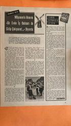 HİKMET FERİDUN ES - 1 AĞUSTOS 1963 KAPAK : INGRID GOUD - ŞEVKET RADO - HİKMET FERİDUN ES - SADUN ALTUNA - BRIGITTE BARDOT - KIM NOVAK - LAURENCE HARVEY - CHRISTINE KEELER - PAUL MANN - J. MARIO SIMMEL - SADUN ALTUNA - LADY BIRD JOHNSON - LYNDON JOHNSON - CLAUDIA ALTA TAYLOR JOHNSON - MEVHİBE İNÖNÜ - EDİBE DOLU - SARA HANIM - GRETA GARBO - AYTEN BÜKEY - PERİHAN BÜKE - UNIVERSAL PICTURES - HAYAT MECMUASI - TÜRKİYE ANSİKLOPEDİSİ - GİRESUN - ORDU - TİFDRUK MATBAACILIK - DIVANYOLU TÜRBEDAR SOKAK - ÇATALÇEŞME SOKAK AYDINLIK HAN - İZMİR CADDESİ YENİŞEHİR - HOLLYWOOD - LONDRA - İSPANYA - AMASRA - DÜSSELDORF - MÜNİH - POLONYA - FRANSA - AFRİKA - RUSYA - THEATINER SOKAĞI - TEXAS - KAPALIÇARŞI - ROCKEFELLER CENTER - NEW YORK - STOKHOLM - KOPENHAG - KAMÇATKA - AZAK TİYATROSU - RAVENNA MOZAİKLERİ - SİBİRYA - LADY BIRD - JOHNSON ÇİFTLİĞİ - NAZİ PARTİSİ - RÖHM - CECILIENALLE 486 - PIVALE MAKARNASI - GUN MERSERIZE - VILLA - HALI - KİLİM  - 28 SAYFA