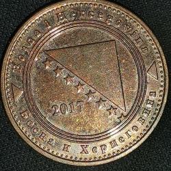 BOSNA HERSEK  2017  50 FENINGA